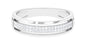 Certified Natural Diamond Half Eternity Mens Wedding Band