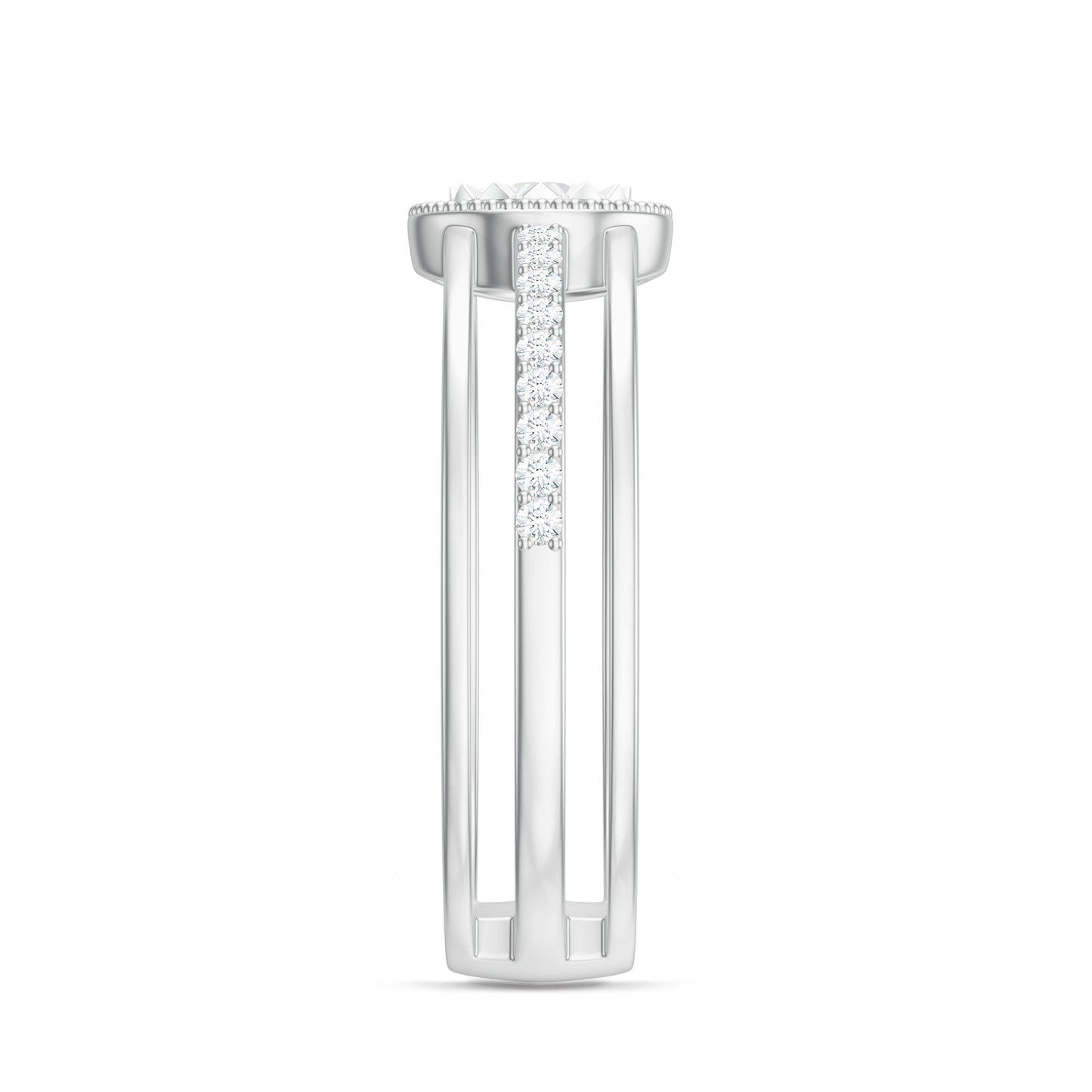 Certified Natural Diamond Engagement Ring for Women
