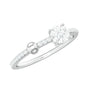 Certified Real Diamond Promise Ring for Valentines