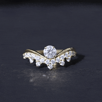 Certified Lab Grown Diamond Designer Engagement Ring