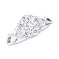 Lab Grown Diamond 1.2 Carat Oval Engagement Ring For Women