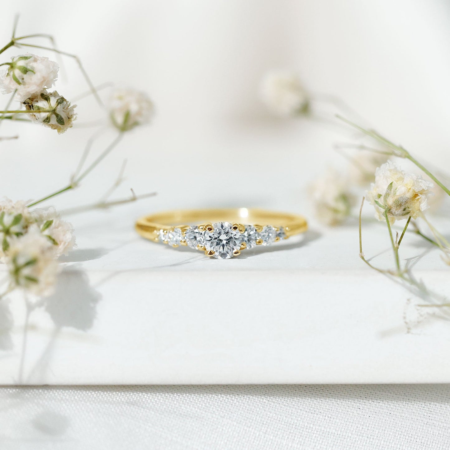 Certified Lab Grown Diamond Classic Solitaire Engagement Ring