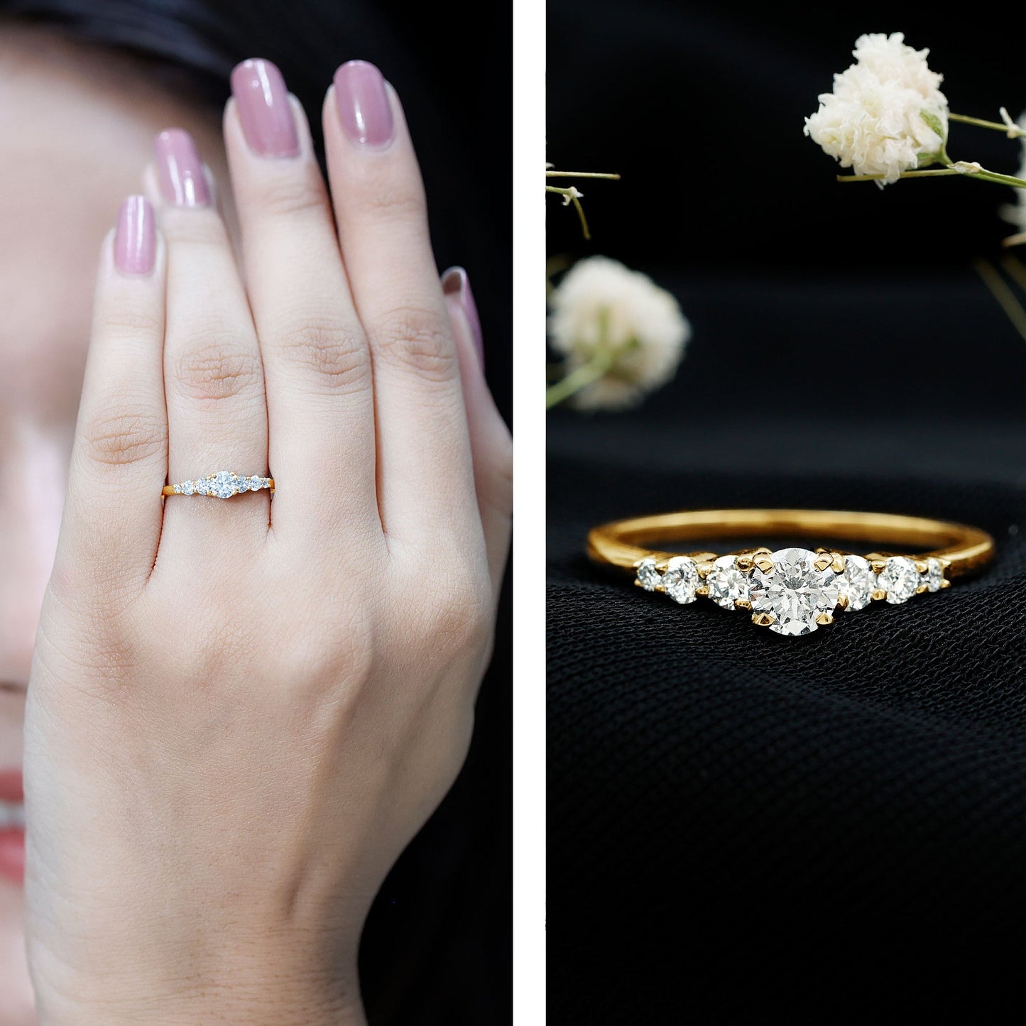 Certified Lab Grown Diamond Classic Solitaire Engagement Ring