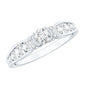 Certified Lab Grown Diamond Minimalist Engagement Ring