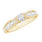 Certified Lab Grown Diamond Minimalist Engagement Ring