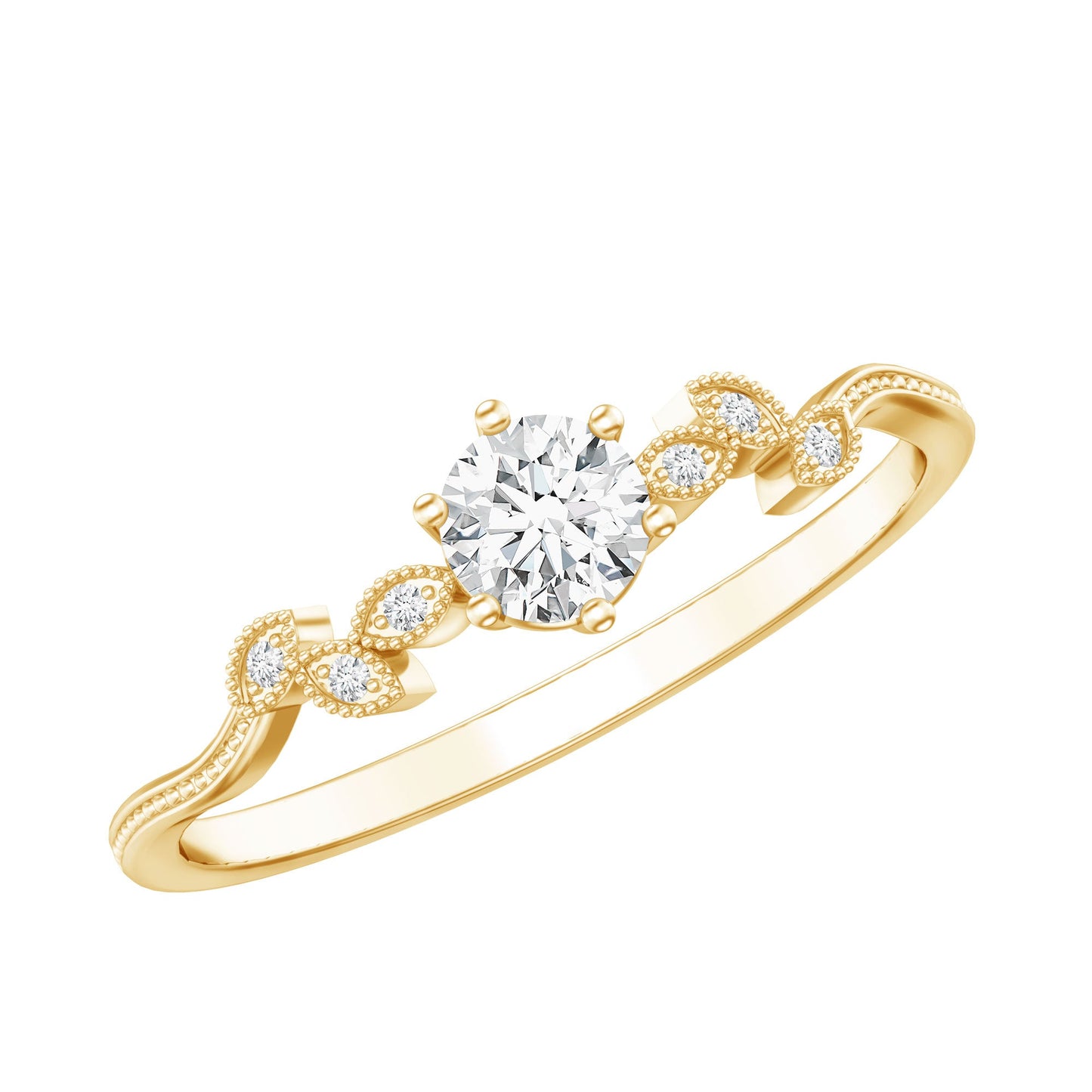 Certified Lab Grown Diamond Minimalist Promise Ring