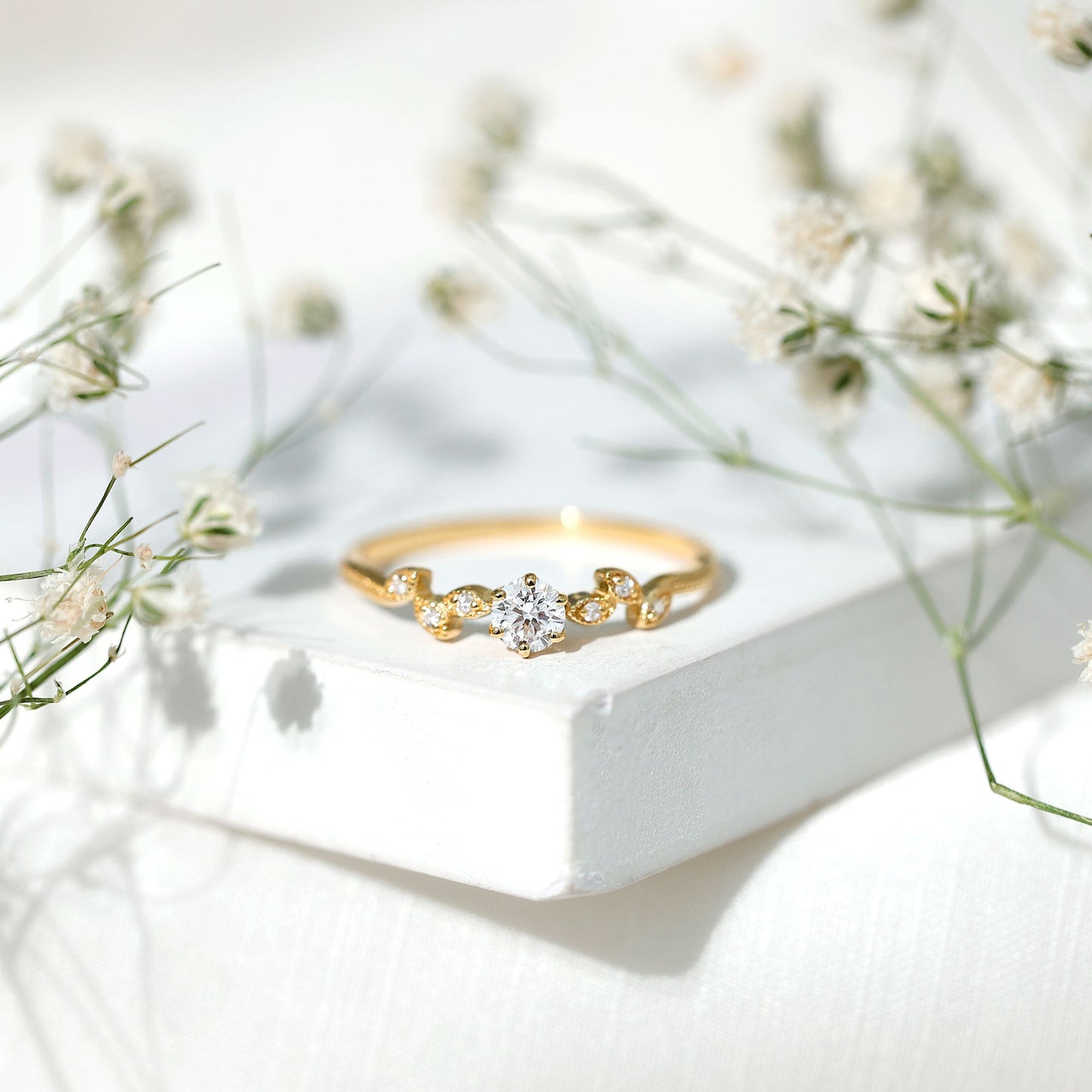 Certified Lab Grown Diamond Minimalist Promise Ring