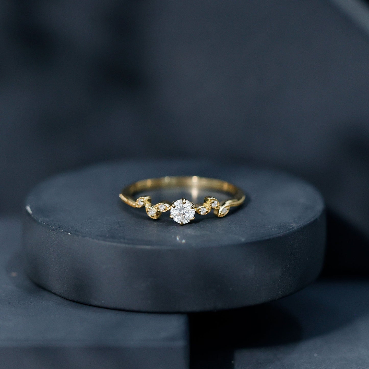 Certified Lab Grown Diamond Minimalist Promise Ring