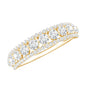 Classic Lab Grown Diamond Half Eternity Wedding Band for Women