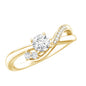 Certified 0.4 Carat Lab Grown Diamond Proposal Ring For Women