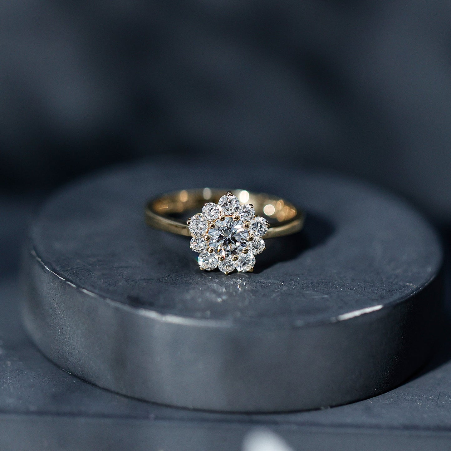Lab Grown Diamond Nature Engagement Ring