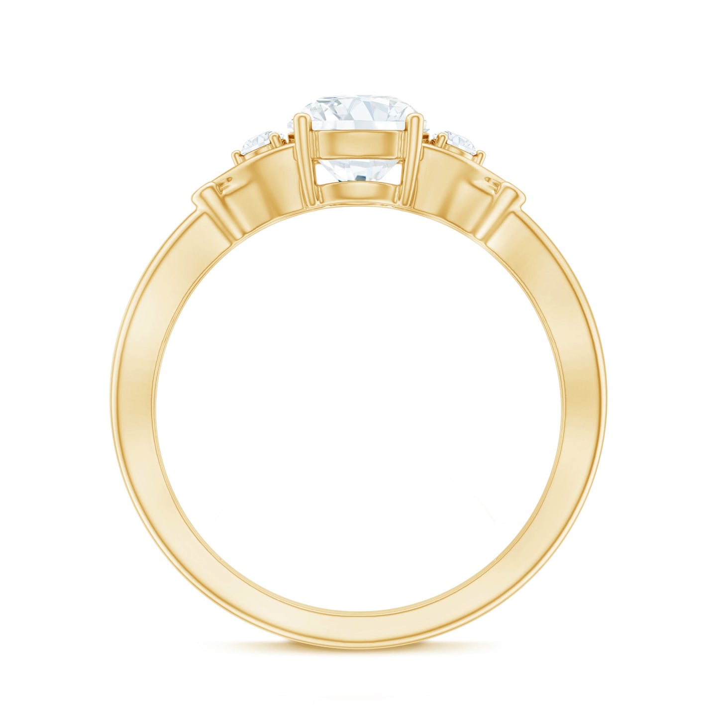 0.9 Carat Certified Lab Grown Diamond Engagement Ring