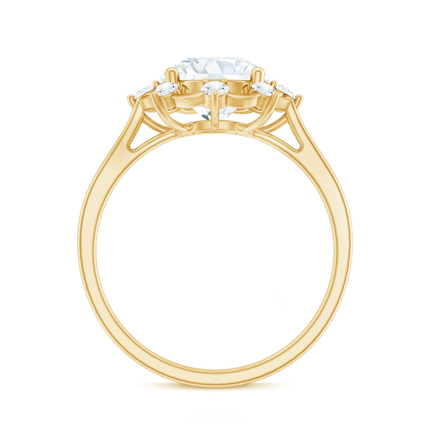 2 Carat Lab Grown Diamond Statement Engagement Ring