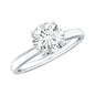Lab Grown Diamond 1 Carat Engagement Ring For Women