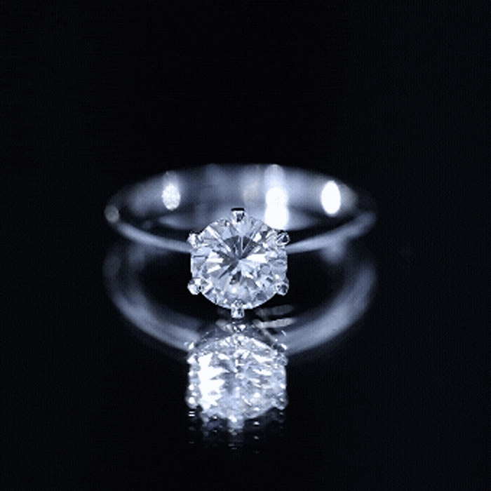 2 Carat Lab Grown Diamond Six Prongs Engagement Ring