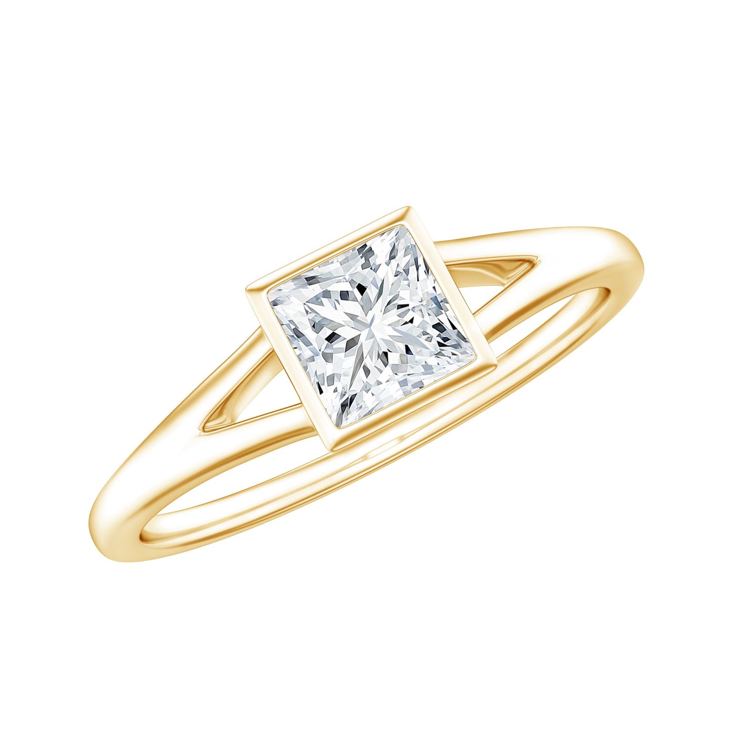 Certified 0.8 Carat Lab Grown Diamond Solitaire Promise Ring