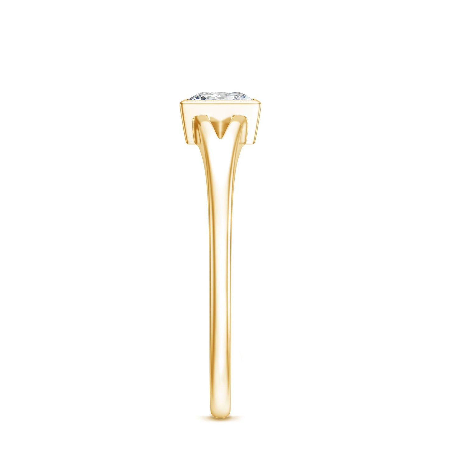 Certified 0.8 Carat Lab Grown Diamond Solitaire Promise Ring