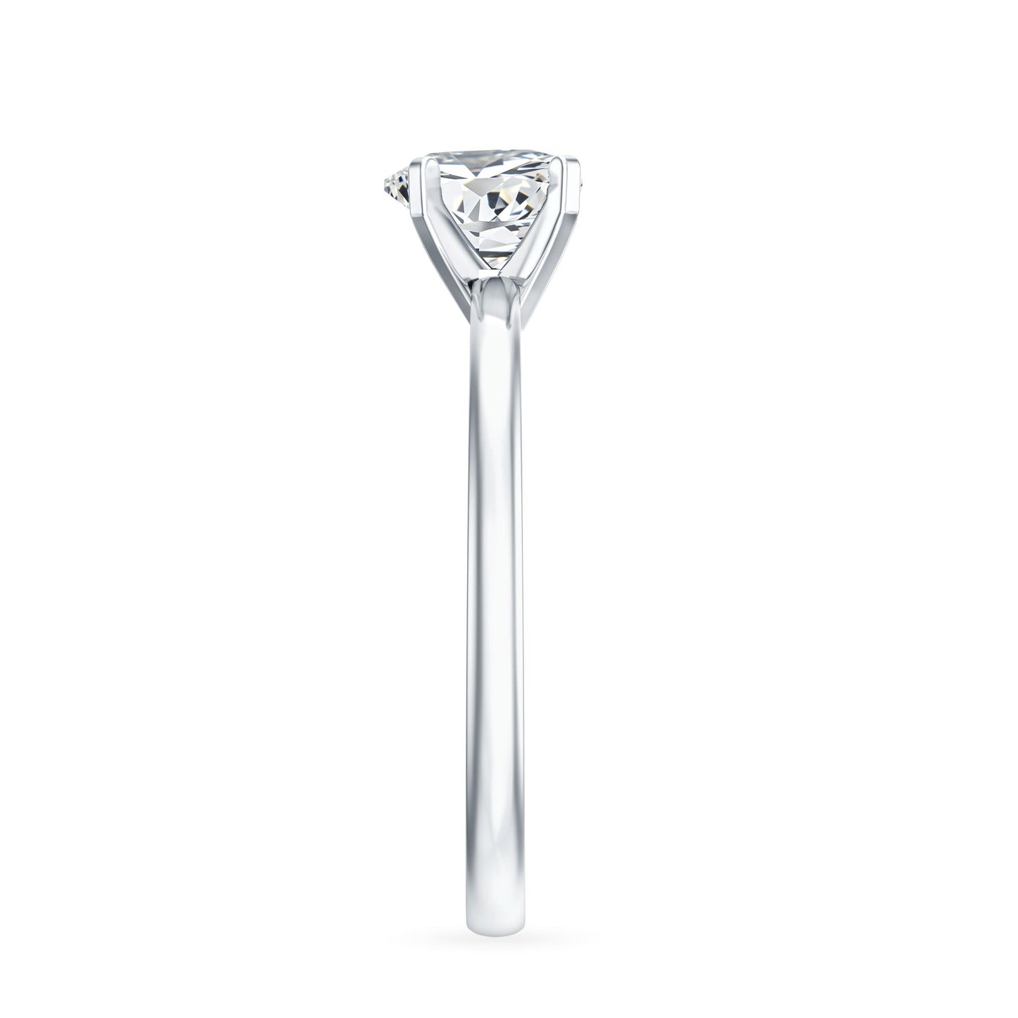Certified 1.2 Carat Lab Grown Diamond Heart Engagement Ring