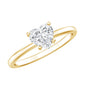 Certified 1.2 Carat Lab Grown Diamond Heart Engagement Ring
