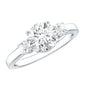 1.2 Carat Lab Grown Diamond 3 Stone Engagement Ring for Women