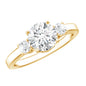 1.2 Carat Lab Grown Diamond 3 Stone Engagement Ring for Women