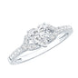Certified 1.2 Carat Diamond Heart Solitaire Ring For Her