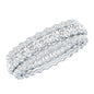 Certified Lab Grown Diamond Eternity Wedding Band for Her