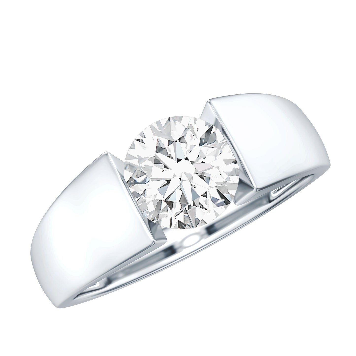 2 Carat Lab Grown Diamond Dua Lipa Inspired Engagement Ring
