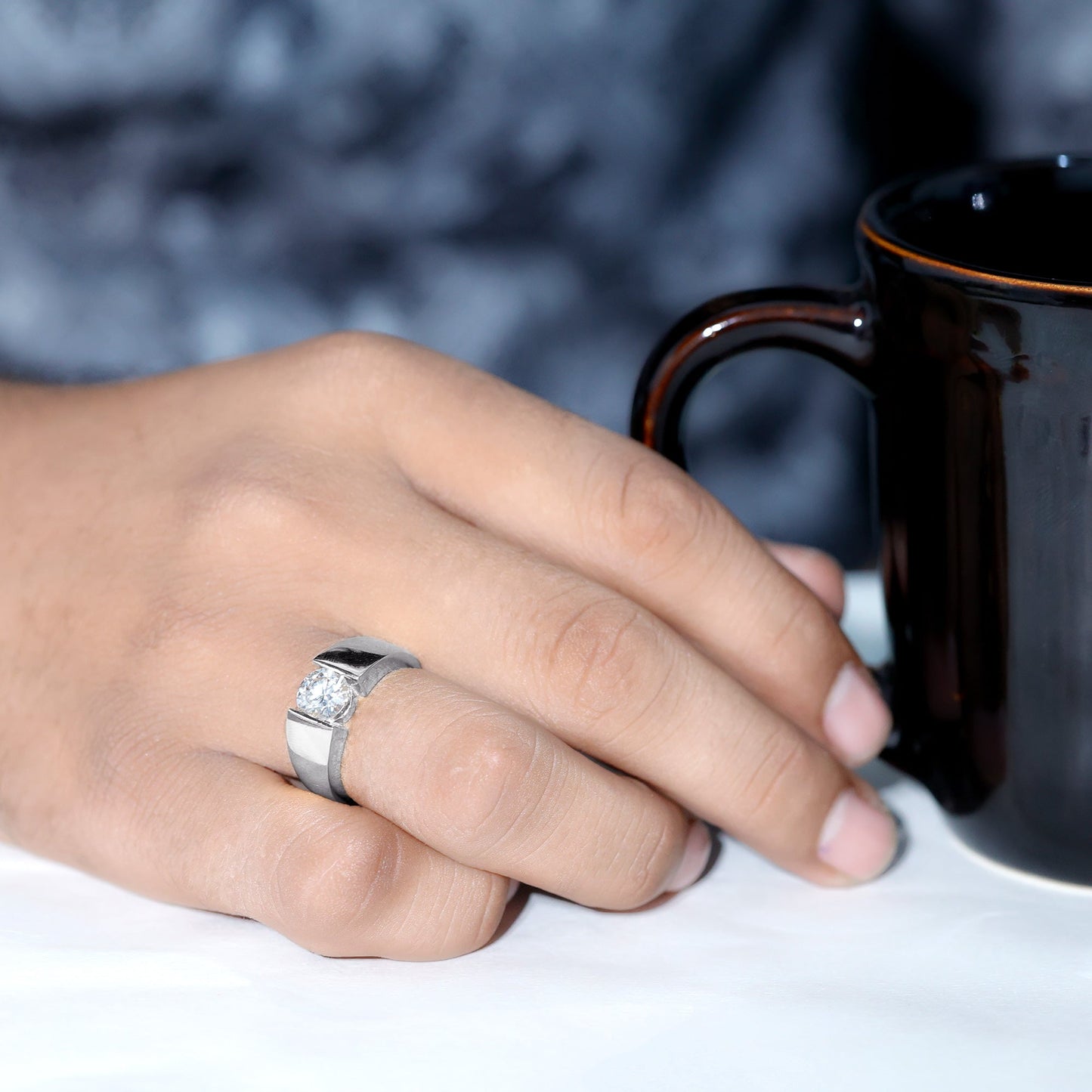 2 Carat Lab Grown Diamond Dua Lipa Inspired Engagement Ring