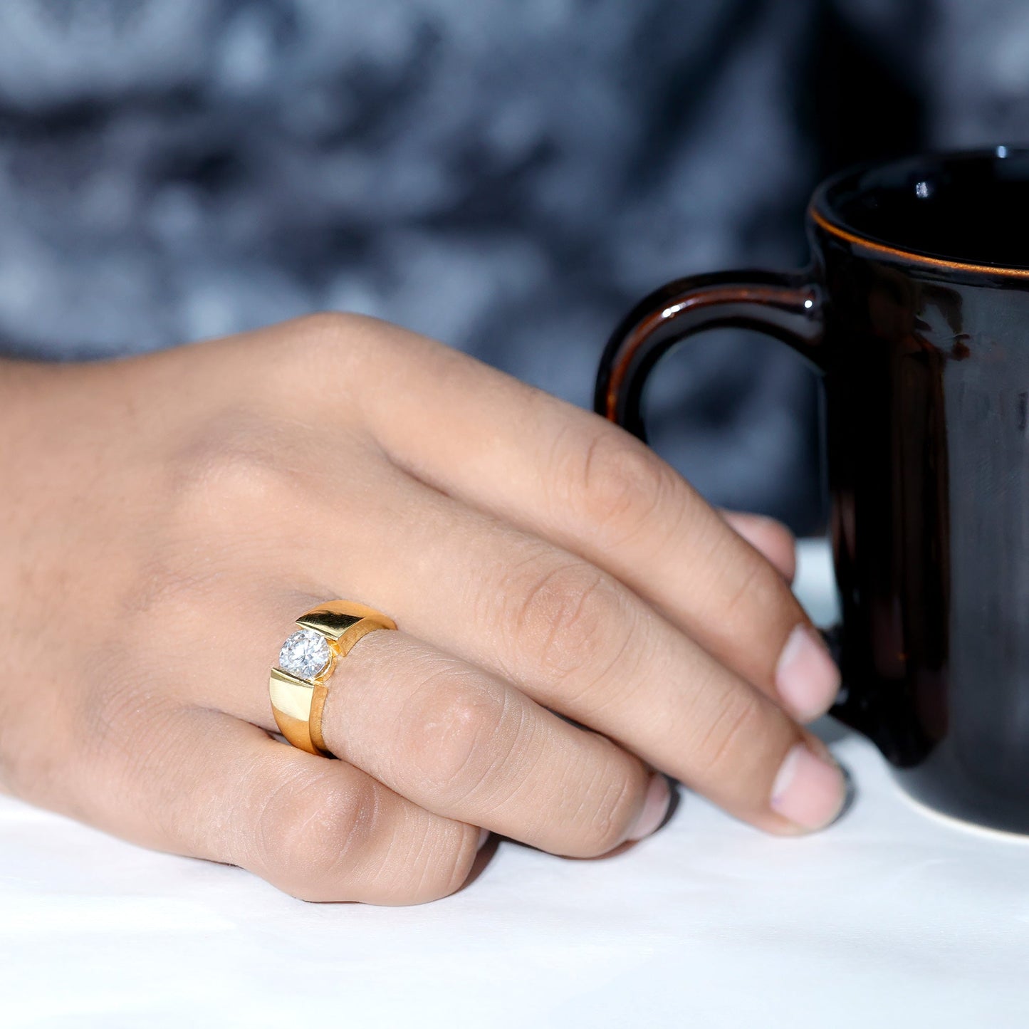 2 Carat Lab Grown Diamond Dua Lipa Inspired Engagement Ring