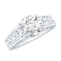 Certified 1.2 Carat Lab Grown Diamond Celtic Design Engagement Ring