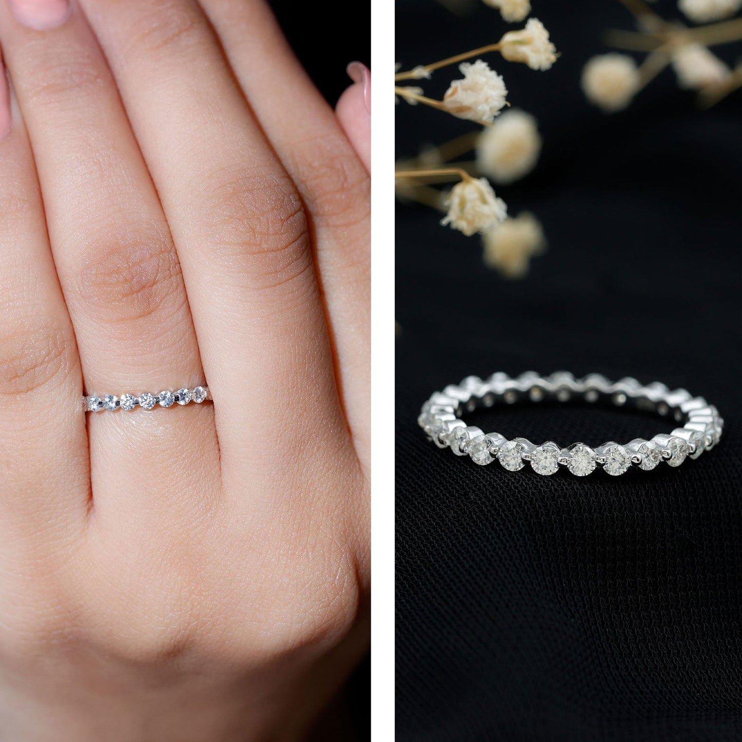 Lab Grown Diamond Wedding Enhancer for Women