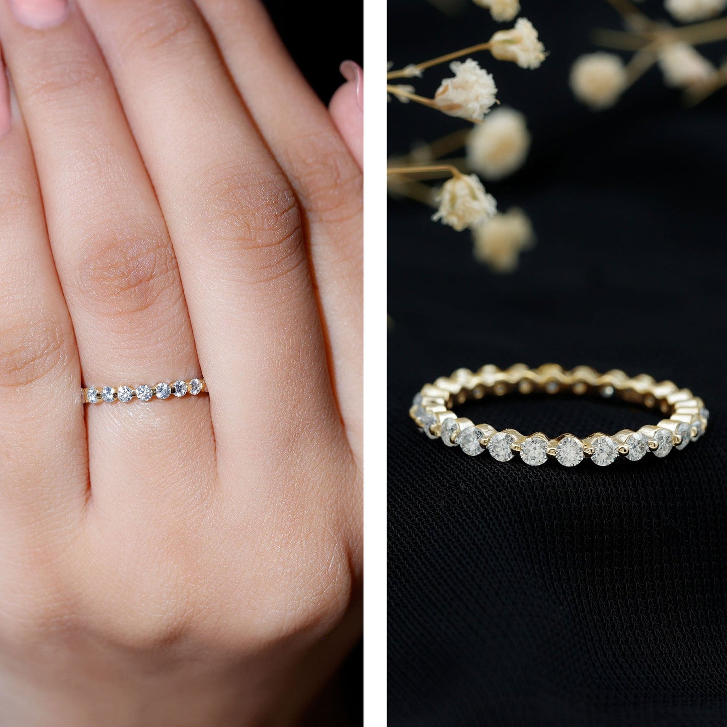 Lab Grown Diamond Wedding Enhancer for Women