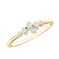 Certified Lab Created Diamond Wedding Anniversary Ring