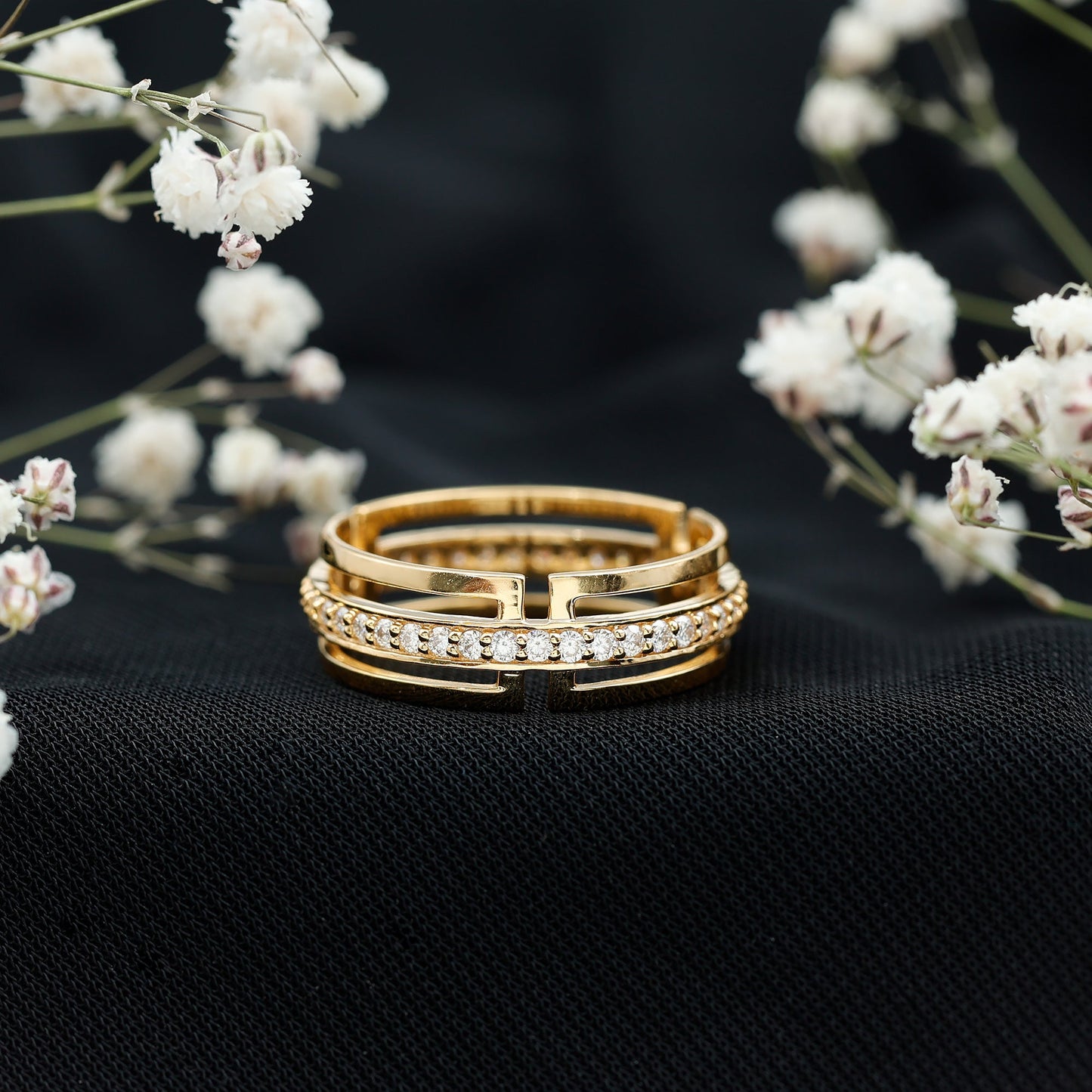 Certified Lab Created Diamond Unisex Wedding Band