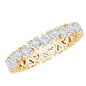 Brilliant Cut Lab Diamond Heart Wedding Band for Women
