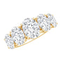 Lab Grown Diamond 5 Stone Statement Ring