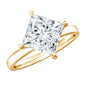 IGI Certified Lab Grown Diamond 3 Carat Princess Cut Engagement Ring