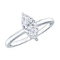 IGI Certified Lab Grown 1 Carat Diamond Marquise Engagement Ring Solitaire
