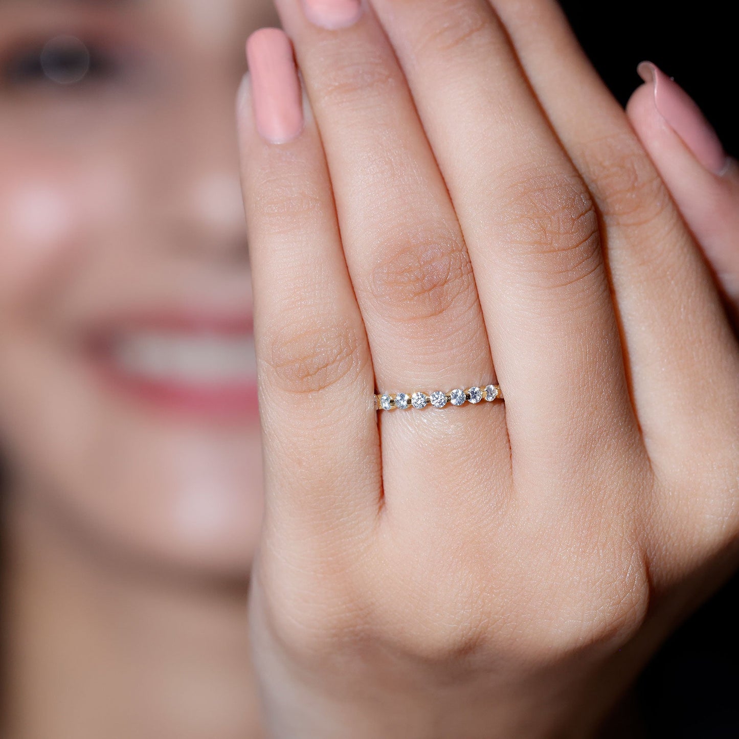 Natural Diamond Full Eternity Ring