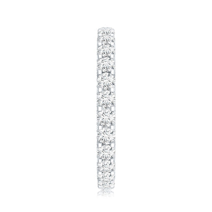 Certified Lab Created Diamond Eternity Wedding Band