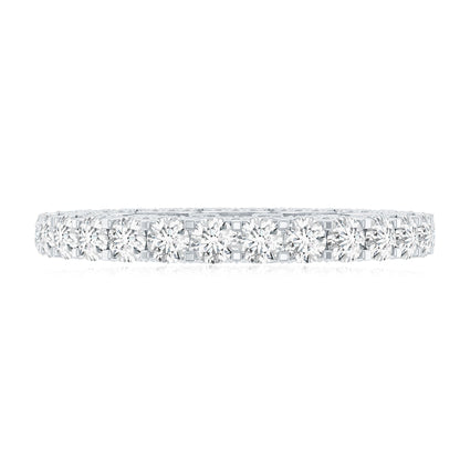 Certified Lab Created Diamond Eternity Wedding Band
