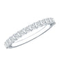 Princess Cut Diamond Anniversary Band Ring