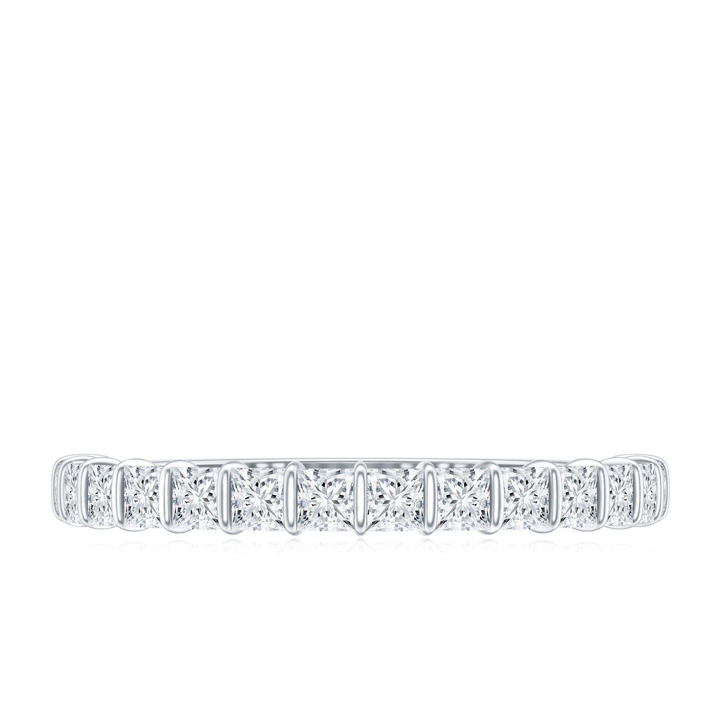 Princess Cut Diamond Anniversary Band Ring