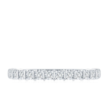 Princess Cut Diamond Anniversary Band Ring