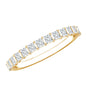 Princess Cut Diamond Anniversary Band Ring