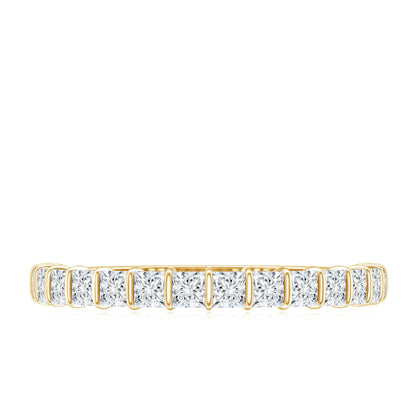 Princess Cut Diamond Anniversary Band Ring