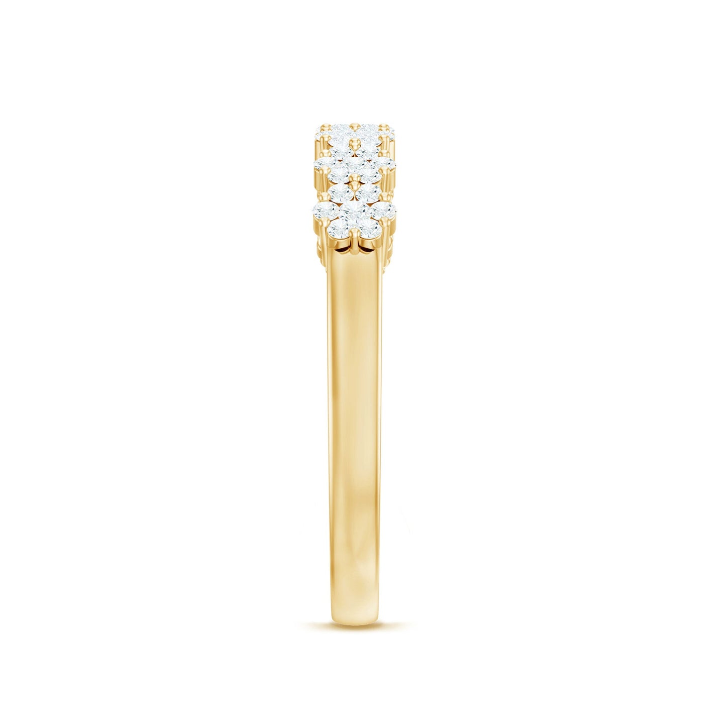 Certified Diamond Cluster Anniversary Ring