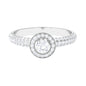 Vintage Inspired Diamond Engagement Ring for Women