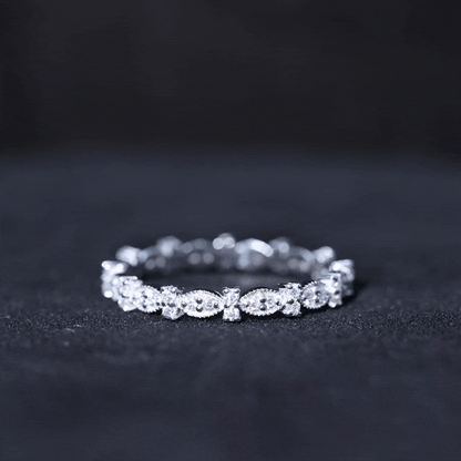 Designer Moissanite Eternity Ring for Women